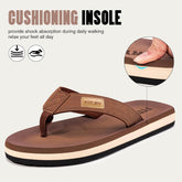 FITORY Men's Flip-Flops, Thongs Sandals Comfort Slippers for Beach